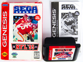 NFL '95 [Cardboard Box] (Sega Genesis)