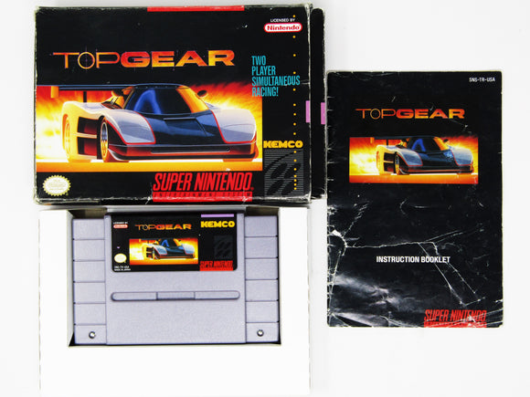 Top Gear (Super Nintendo / SNES)