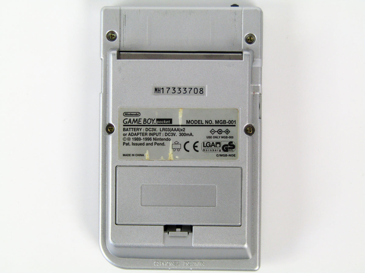 Nintendo Game Boy Pocket System Silver – Retro MTL
