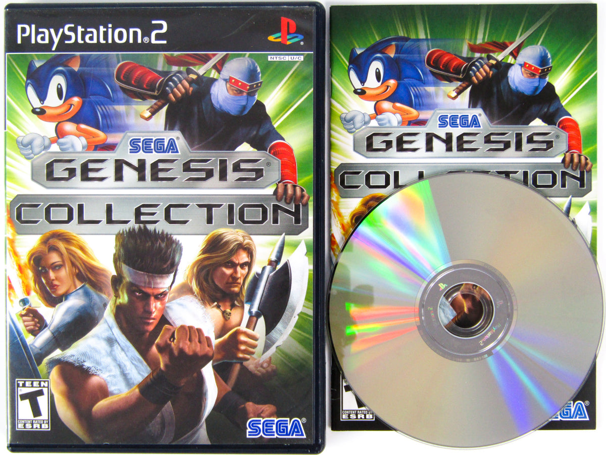 Sega Genesis Collection (PlayStation 2 / PS2) – Retro MTL