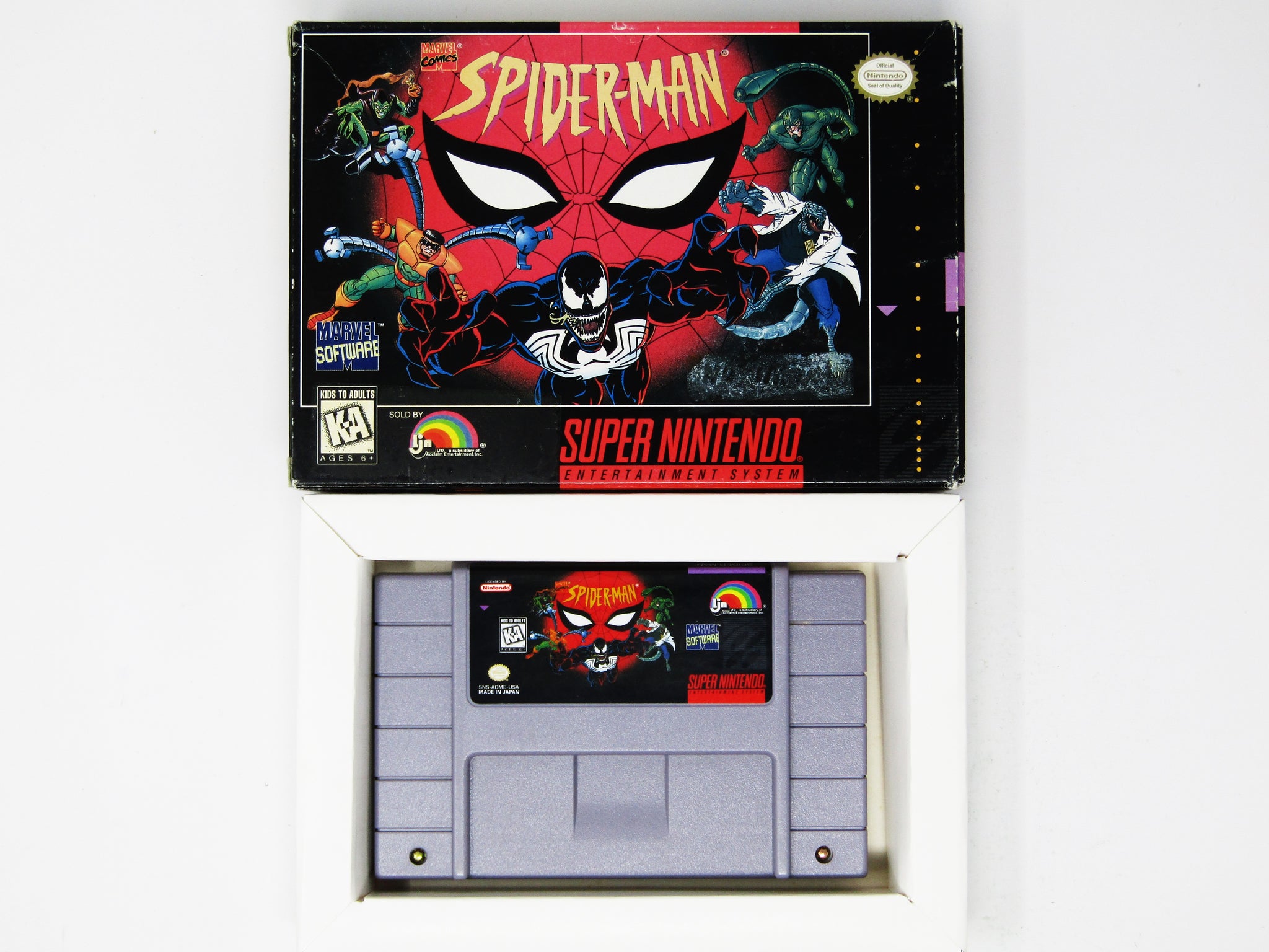 Spiderman (Super Nintendo / SNES) – RetroMTL