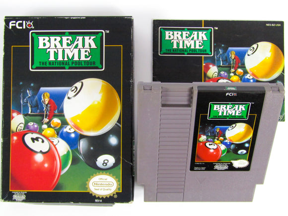 Break Time The National Pool Tour (Nintendo / NES)