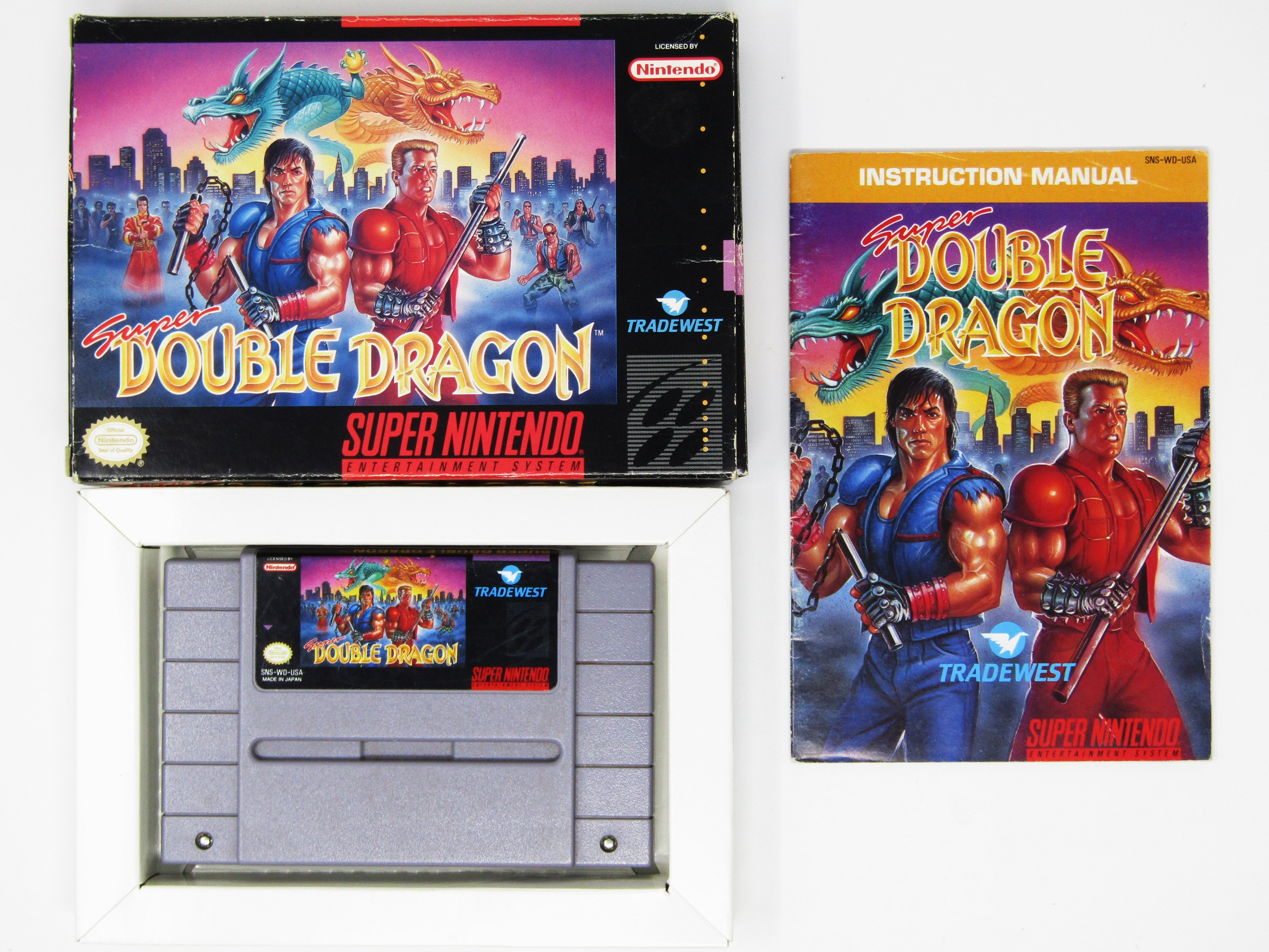 🕹️ Play Retro Games Online: Super Double Dragon (SNES)