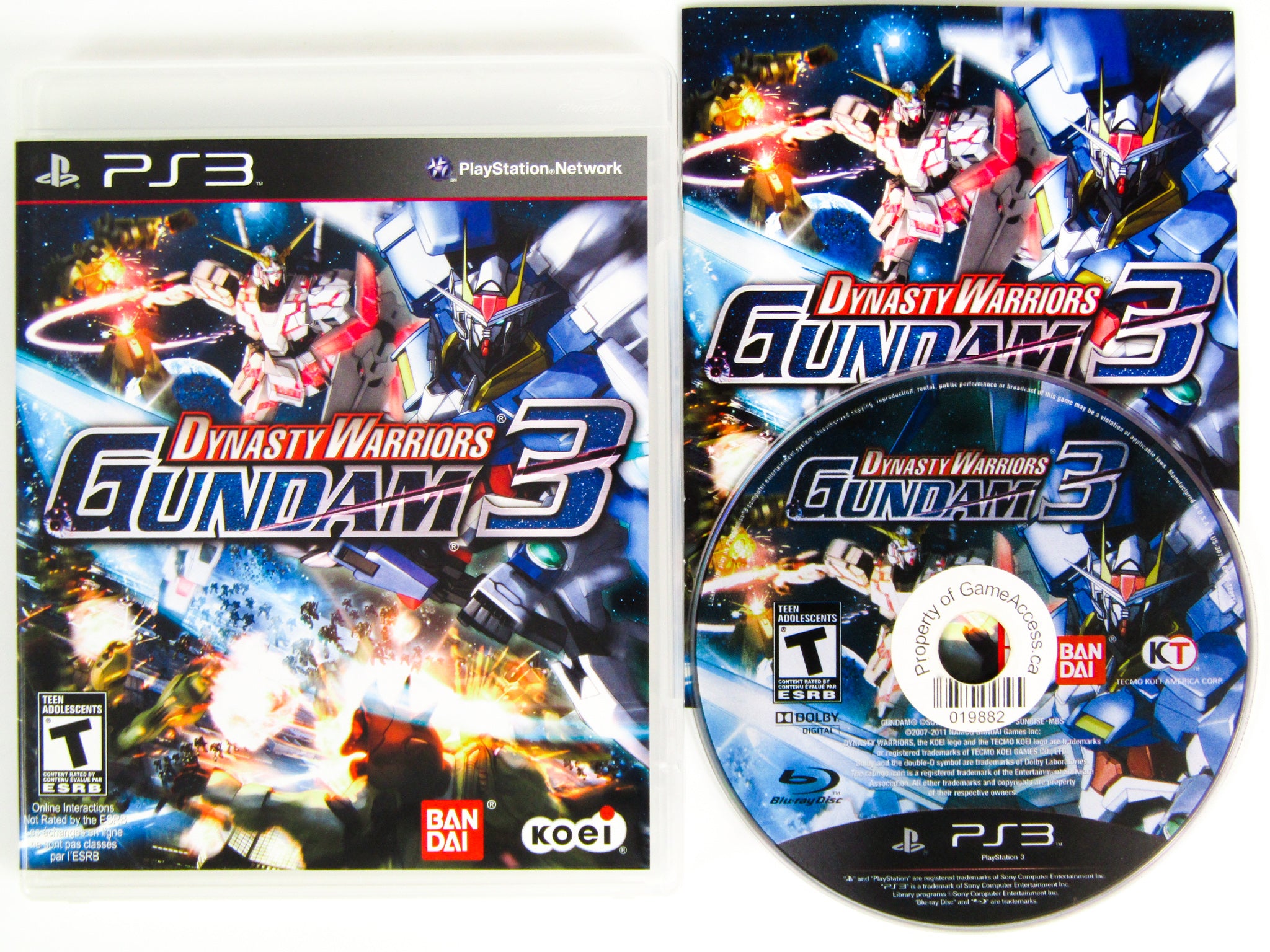 Dynasty Warriors: Gundam 3 For cheapest Playstation 3