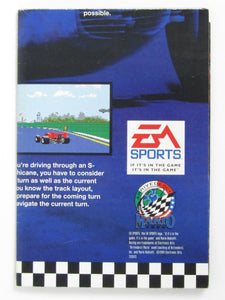 Mario Andretti Racing [Poster] (Sega Genesis)