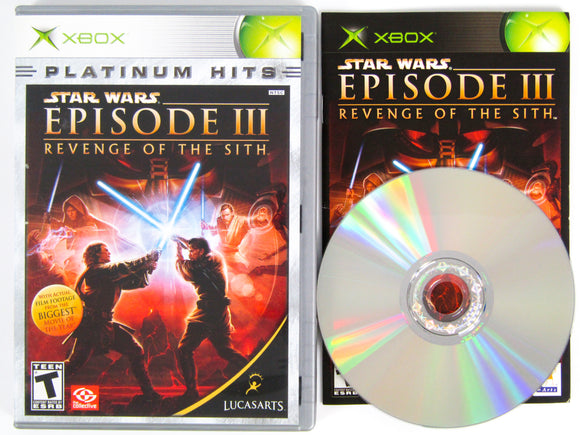 Star Wars Episode III Revenge Of The Sith [Platinum Hits] (Xbox)