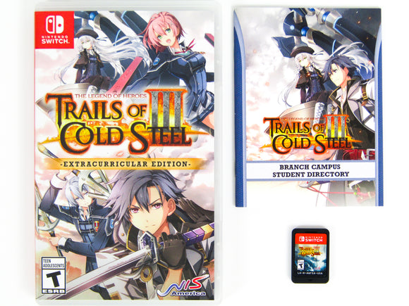 Legend Of Heroes: Trails Of Cold Steel III 3 [Extracurricular Edition] (Nintendo Switch)