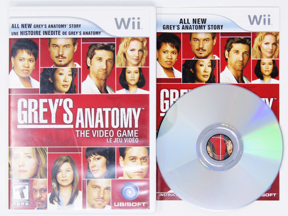 Grey's Anatomy The Video Game (Nintendo Wii)