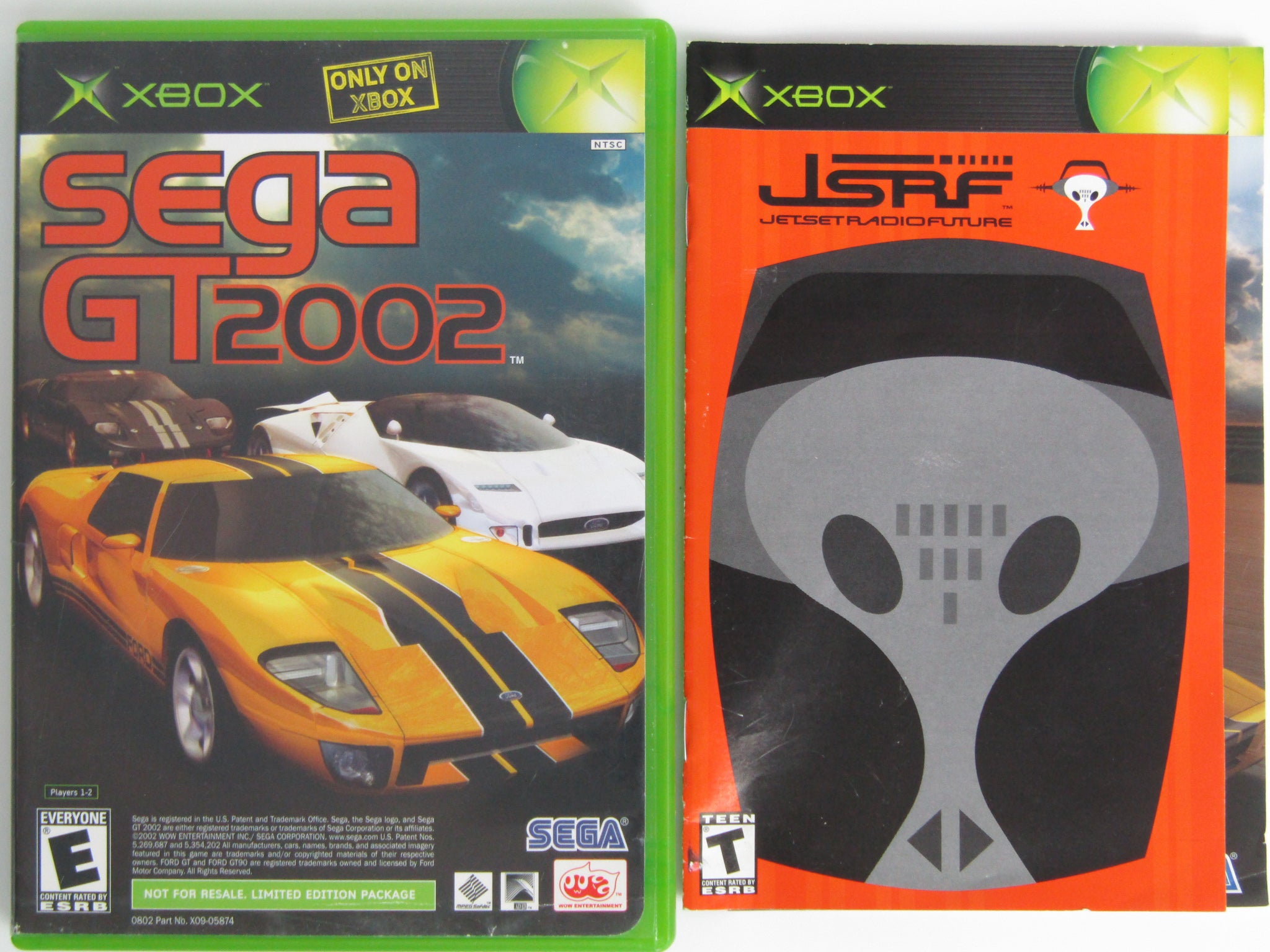 JET SET RADIO FUTURE & SEGA GT 2002 Completely forgot I owned this and figured I'd do a quick little post. This is the variant that you got with the original Xbox JET SET RADIO FUTURE & SEGA GT 2002 Completely forgot I owned this and figured I'd do a quick little post. This is the variant that you got with the original Xbox