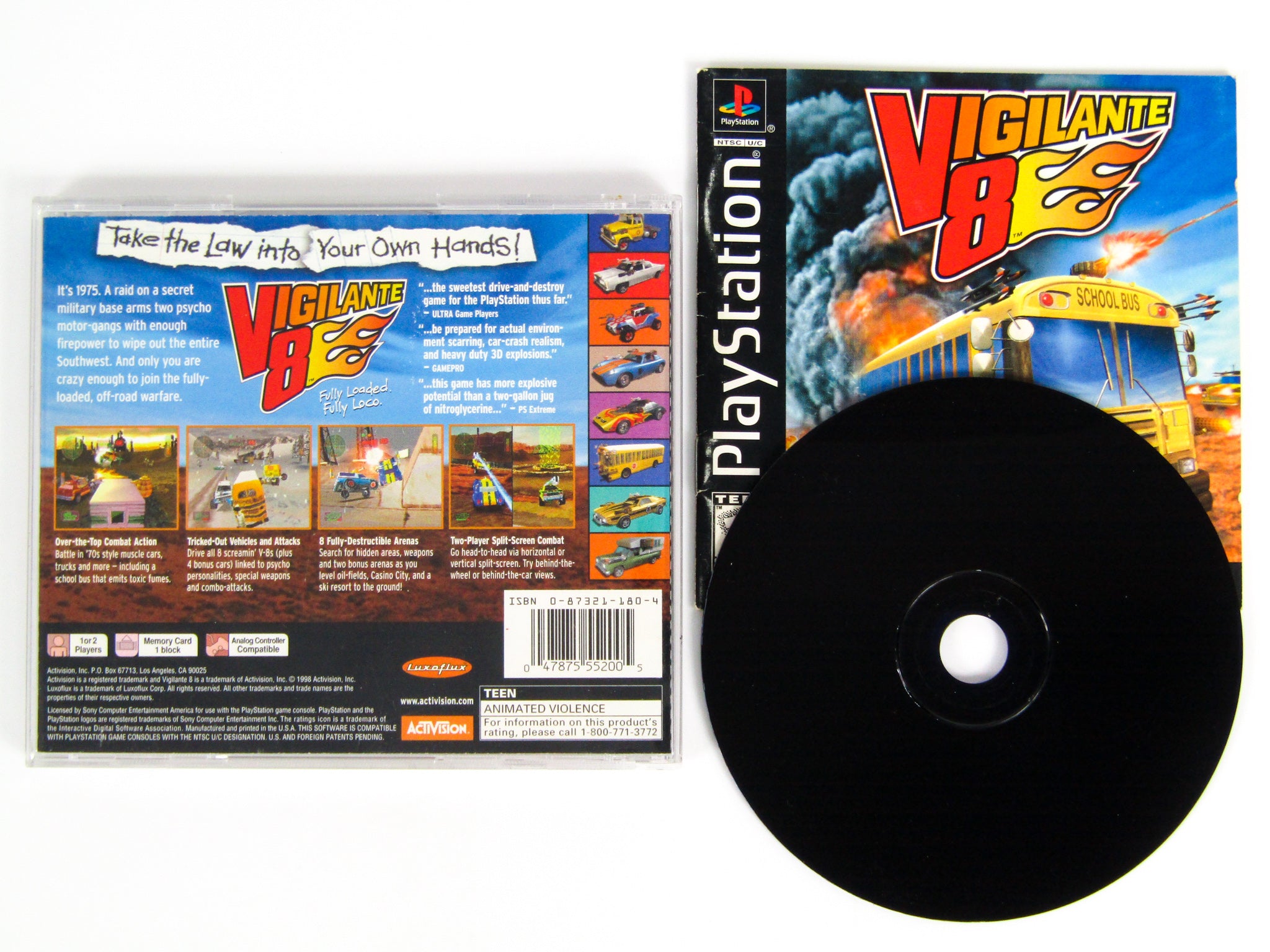 Vigilante 8 (Playstation / PS1) – RetroMTL