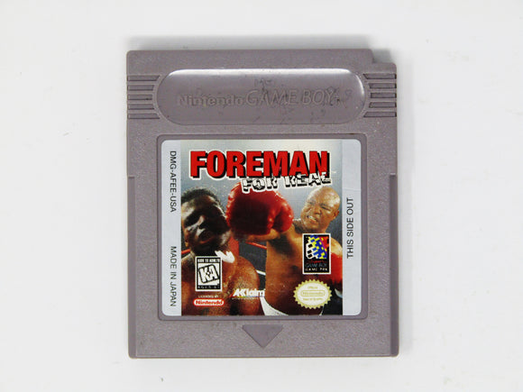 Foreman For Real (Game boy)