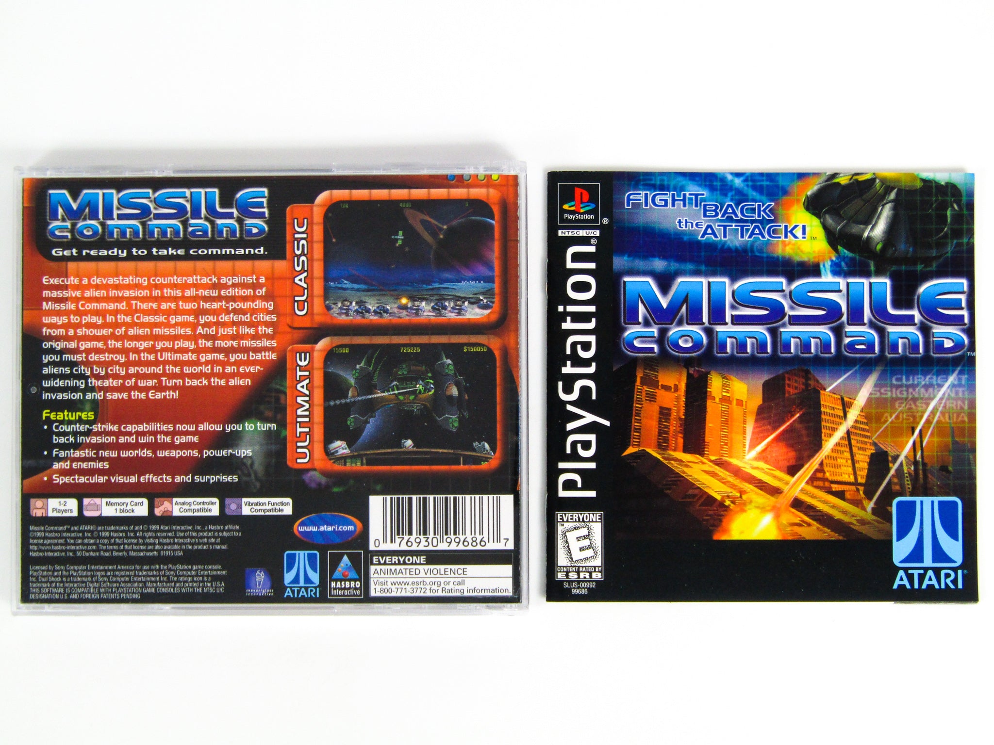 MISSILE COMMAND ATARI CD-ROM Game - New, selling Sealed, Rare