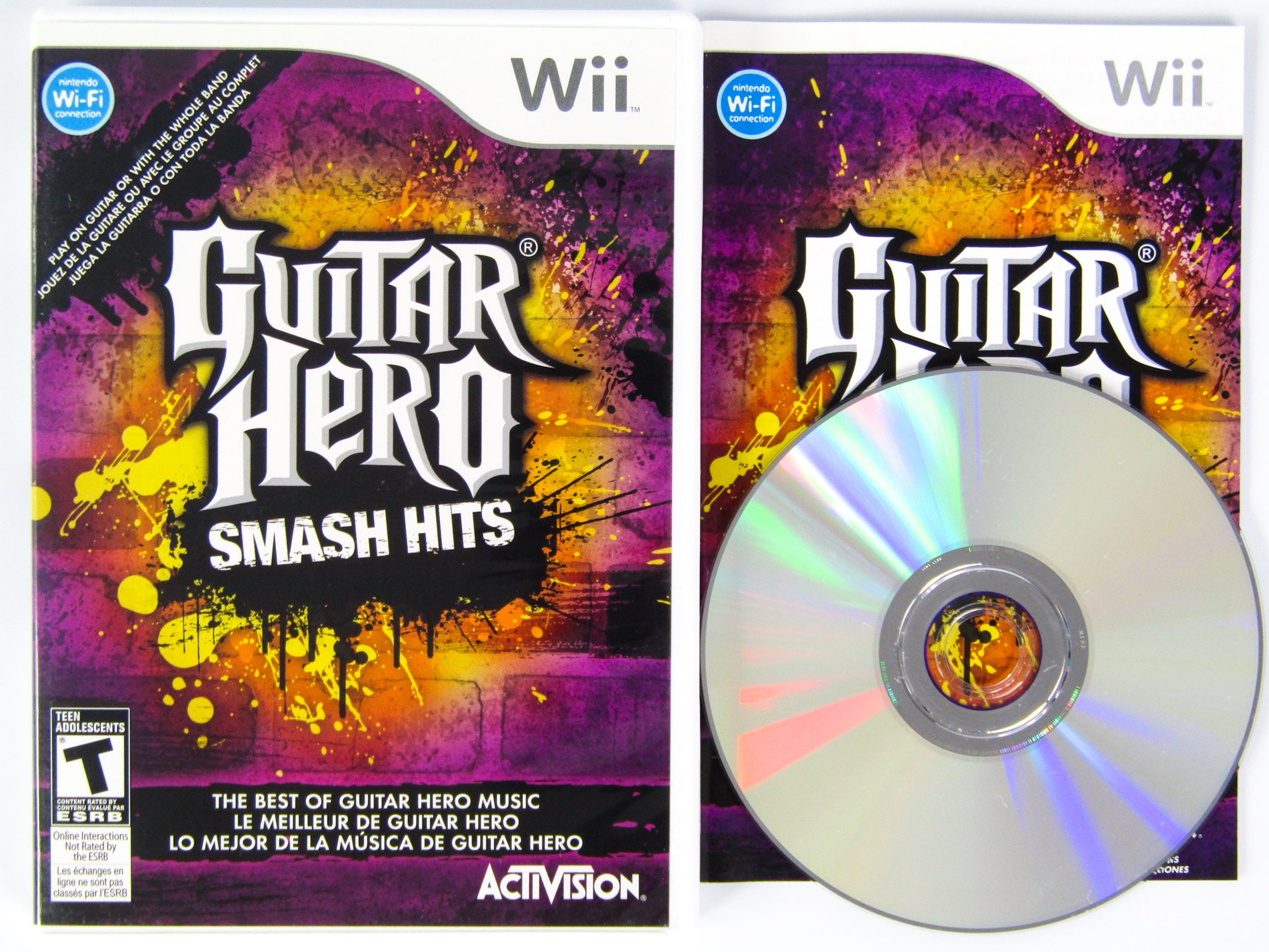 Guitar hero best sale smash hits wii