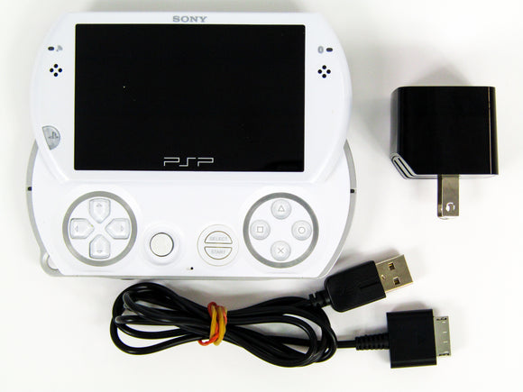Pearl White PSP Go System (Playstation Portable / PSP)