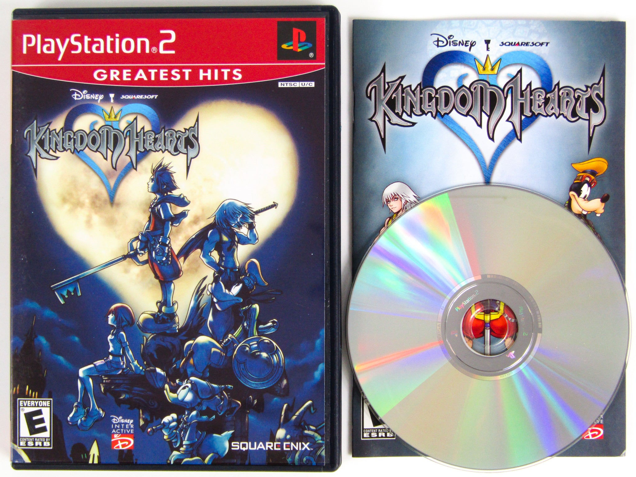 Ps2 - Kingdom Hearts Greatest Hits Sony PlayStation 2 Complete #111