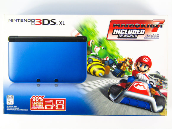 Nintendo 3DS XL System Black & Blue [Mario Kart Bundle]
