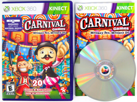 Carnival Games: Monkey See, Monkey Do [Kinect] (Xbox 360)
