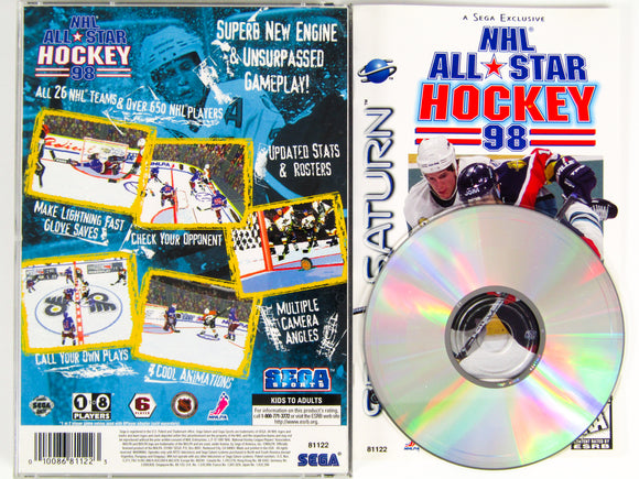 NHL All-Star Hockey 98 (Sega Saturn)