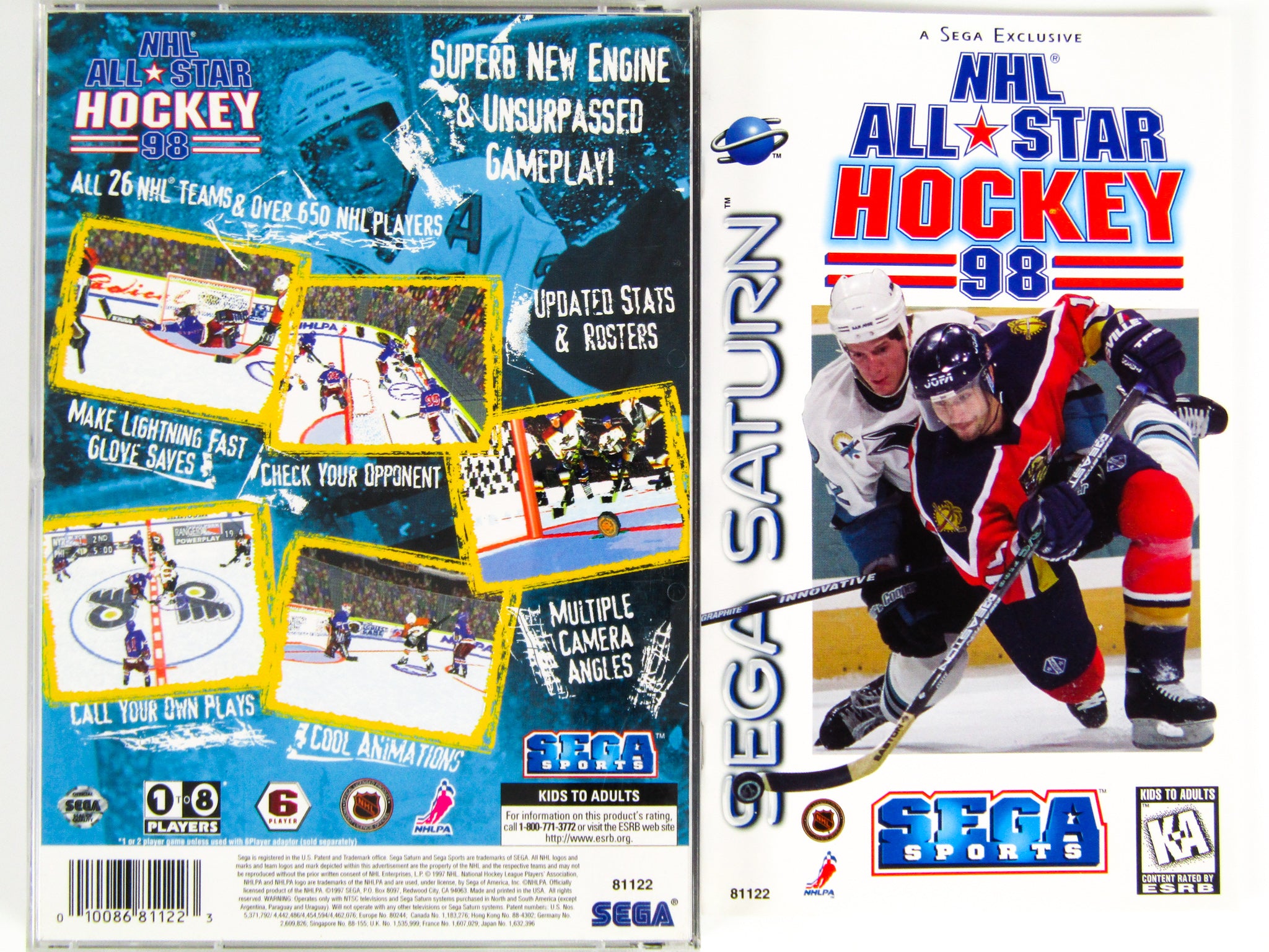 Nhl all star deals hockey sega saturn