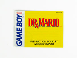 Dr. Mario [Manual] (Nintendo Game Boy)