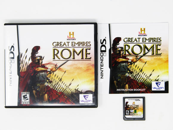 History Ds Rome History's Great Empires: Rome (Nintendo DS) – RetroMTL