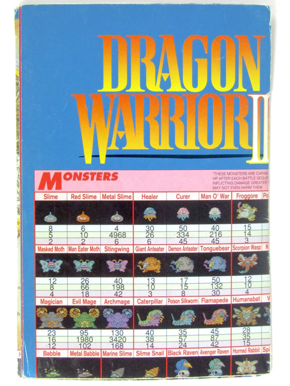 Dragon Warrior III 3 [Map] (Nintendo / NES)