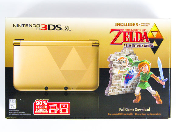 Nintendo 3DS XL System [Zelda Link Between Worlds Limited Edition]