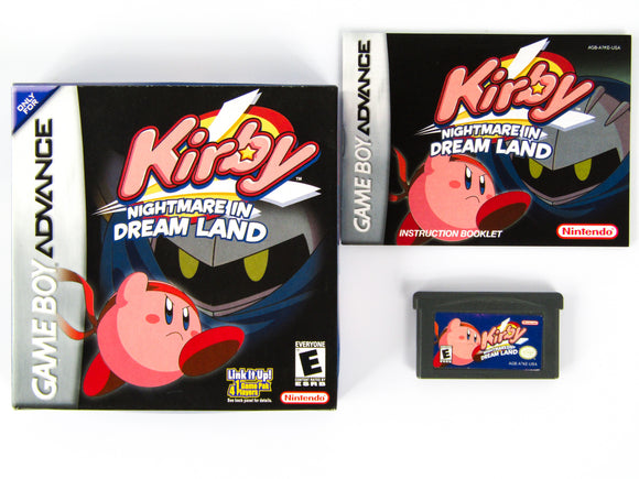 Kirby Nightmare In Dreamland (Game Boy Advance / GBA)