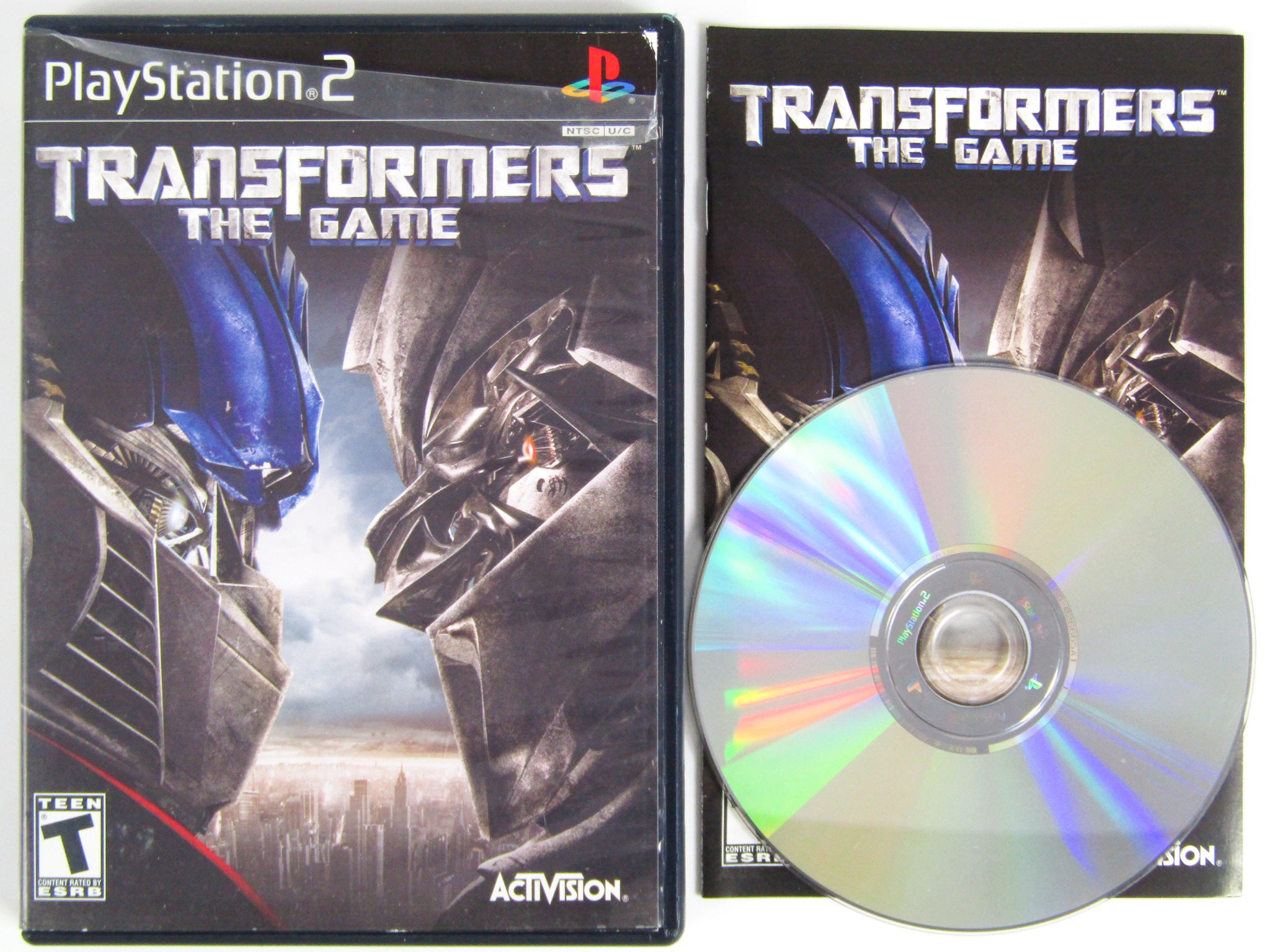 Transformers Controllers Ps2 Color Transformers the Game (Playstation 2 / PS2) – RetroMTL