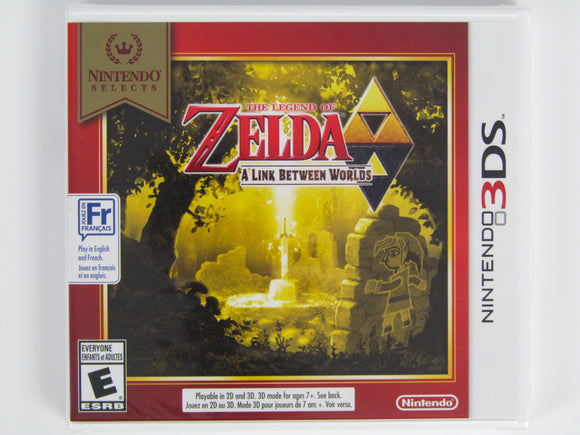 Zelda A Link Between Worlds [Nintendo Selects] (Nintendo 3DS)