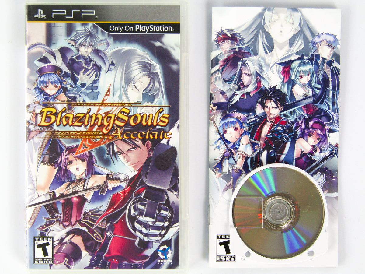 Blazing Souls Accelate (Playstation Portable / PSP) – RetroMTL