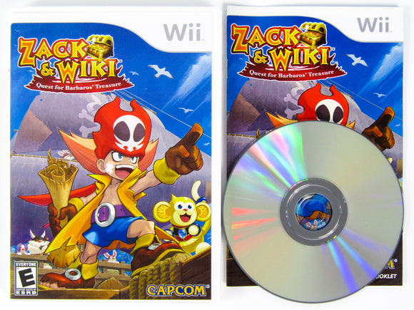 Zack And Wiki Quest For Barbaros Treasure (Nintendo Wii)
