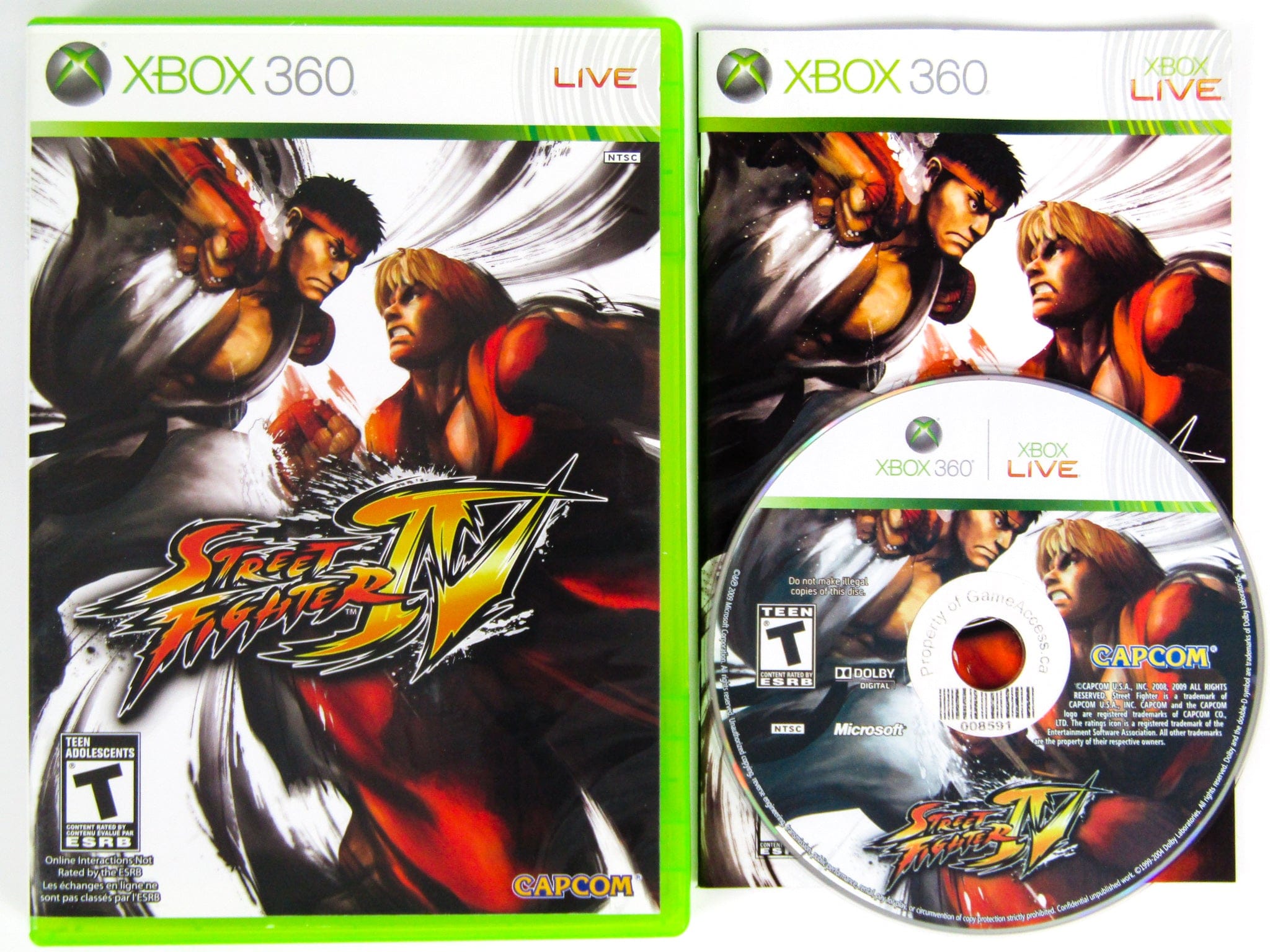 Street Fighter IV 4 (Xbox 360) - RetroMTL