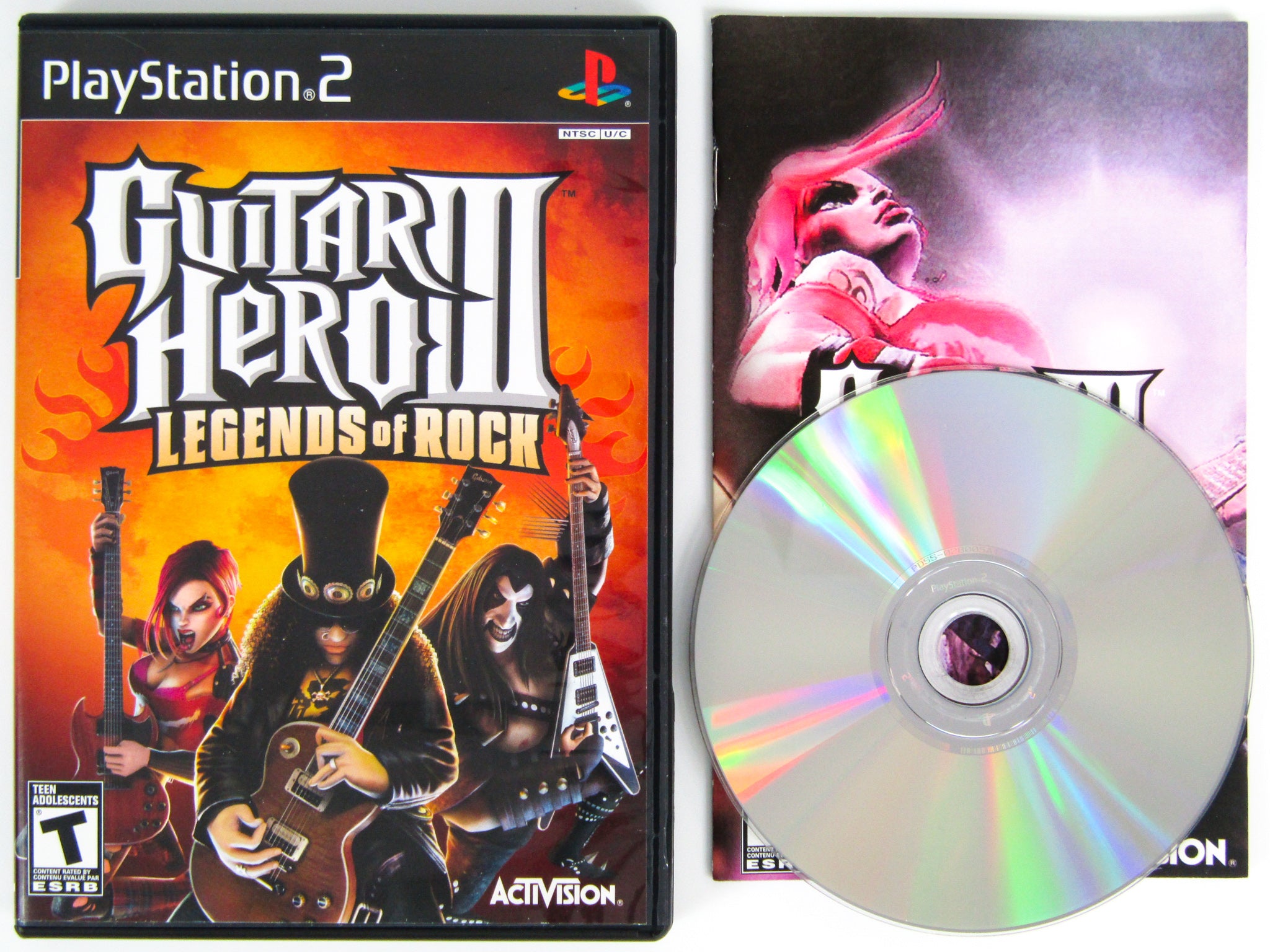  Guitar Hero 1 and 2 (Game Only) - PlayStation 2 : Video Games