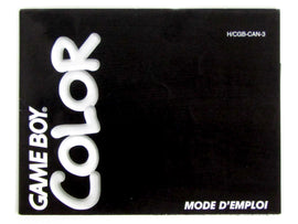 Instruction Booklet [Manual] [CAN Version] [French Version] (Nintendo Game Boy Color / GBC)