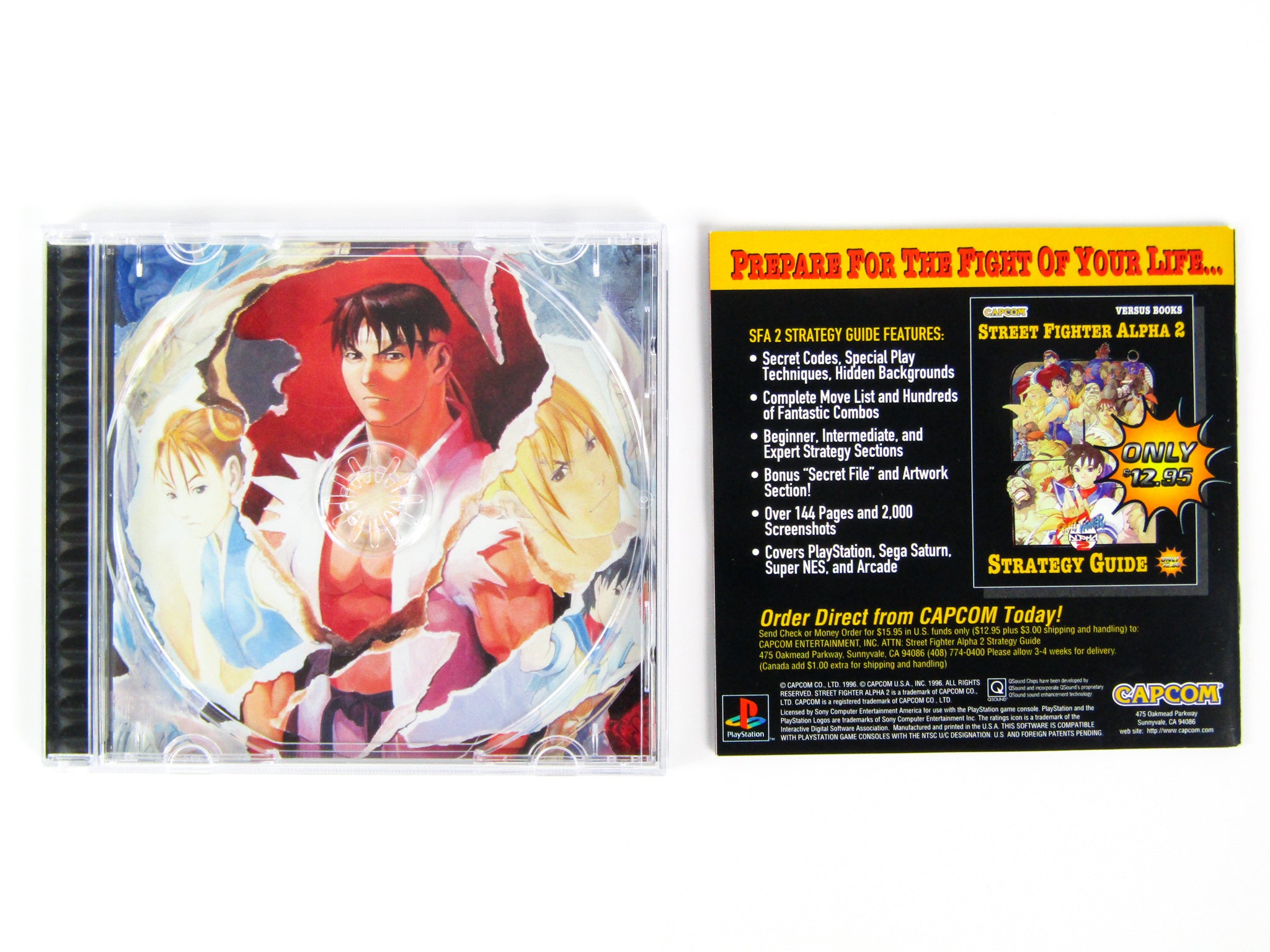 Street Fighter Alpha 2 Manual deals ONLY