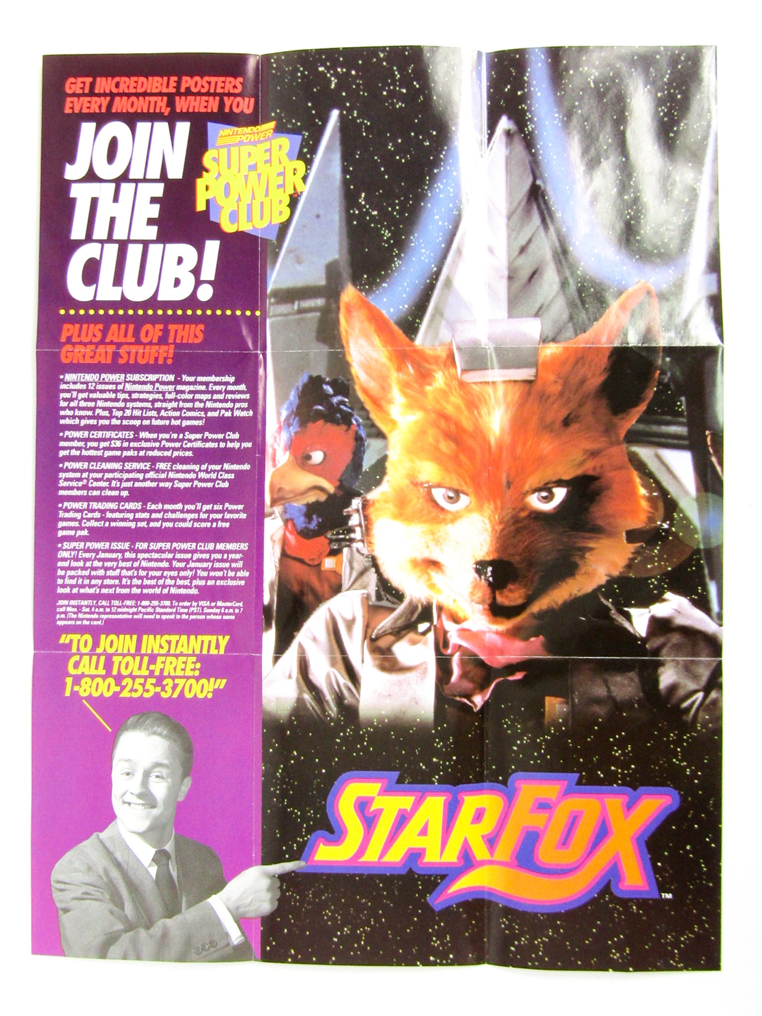 Play It Loud! Star Fox [Poster] (Super Nintendo / SNES) – Retro MTL