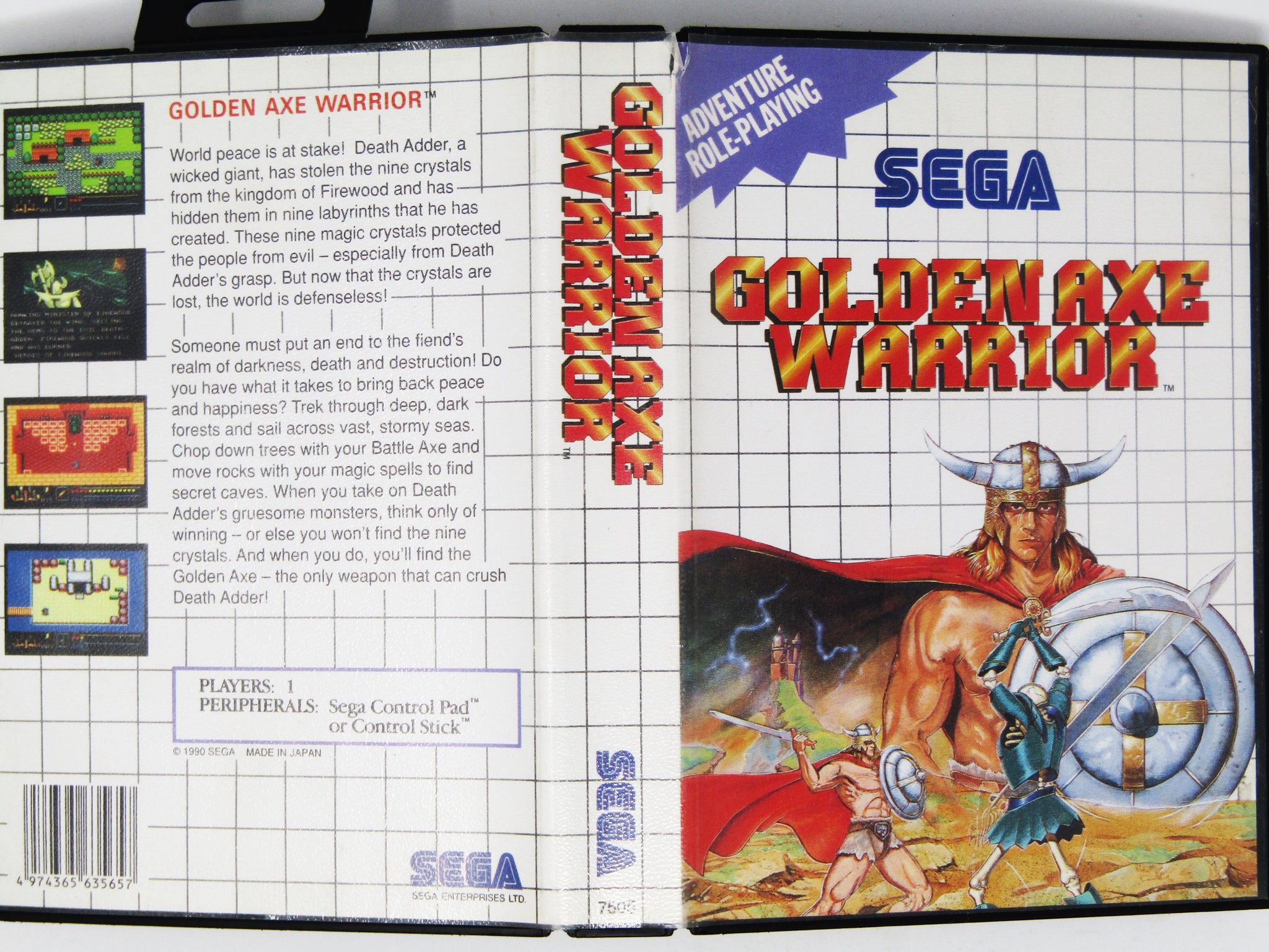 Golden Axe Warrior Master System À VENDRE! - FR Golden Axe Warrior Master System À VENDRE! - FR