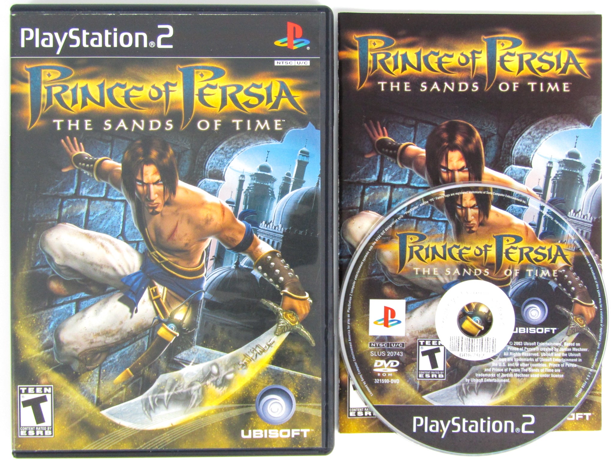 Prince of Persia Sands of Time - PS2 – Games A Plunder