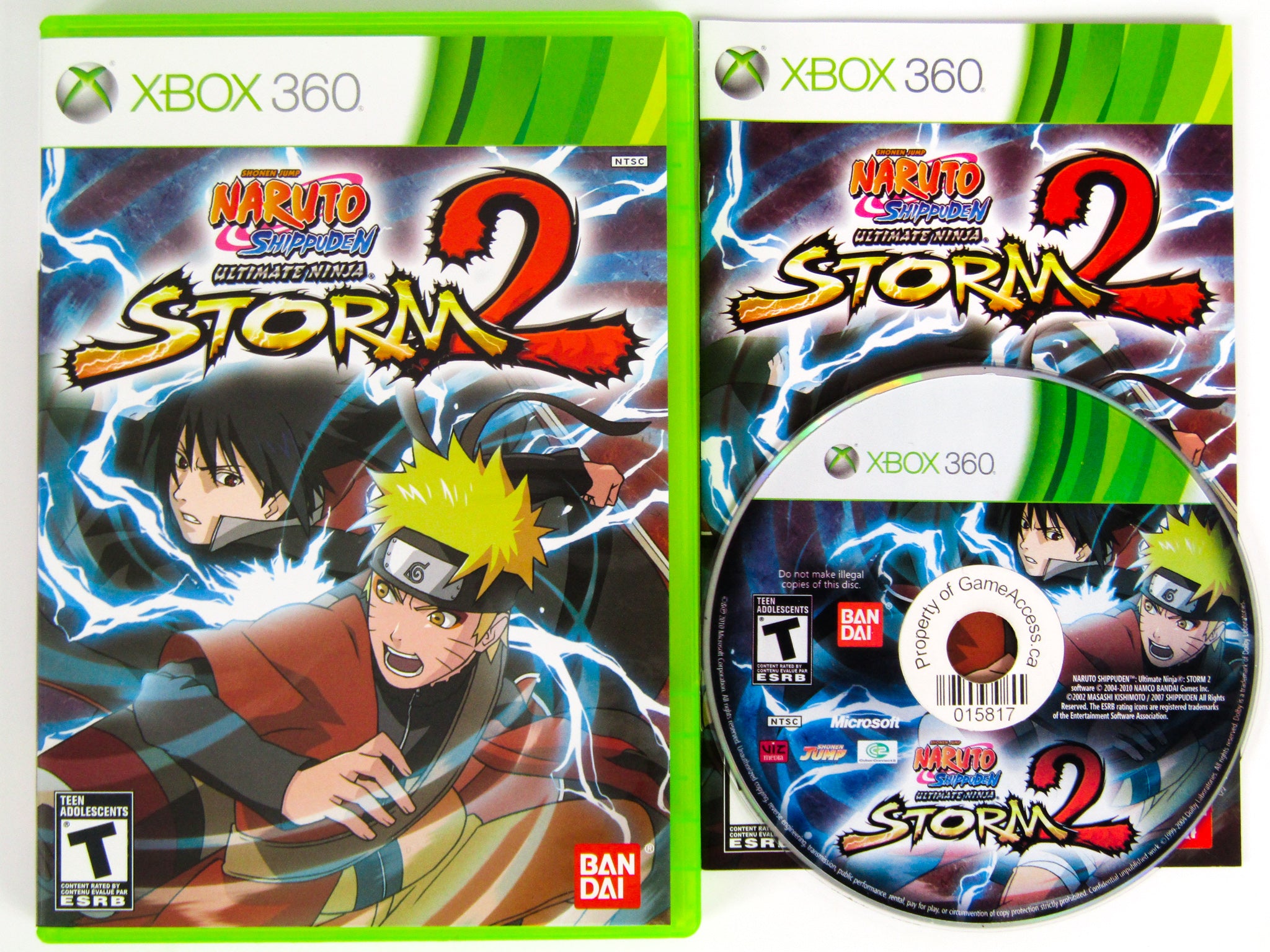 Namco Naruto Shippuden: Ultimate Ninja Storm 2 (Xbox 360) - Video