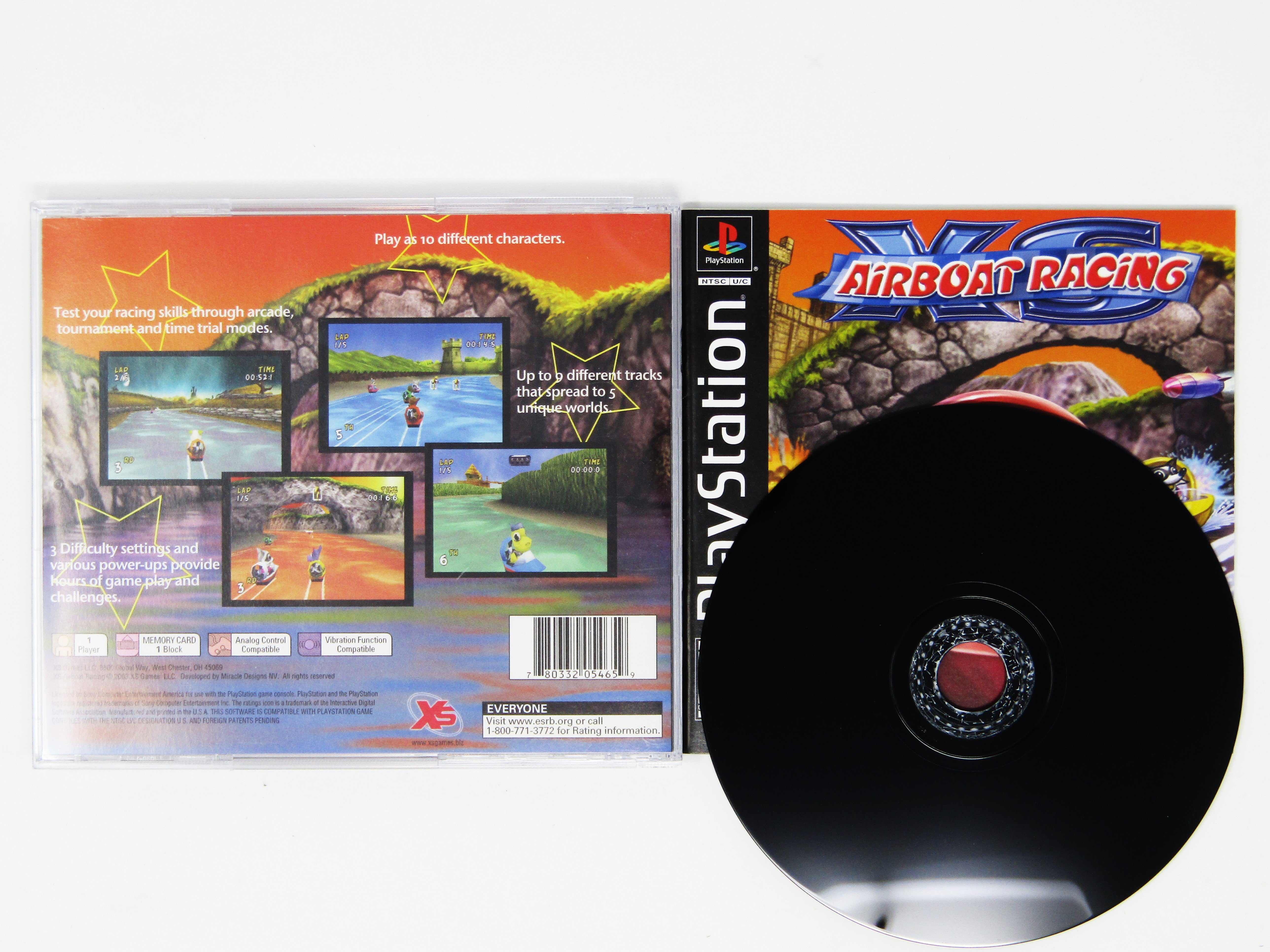 XS Airboat Racing (PlayStation / PS1) – Retro MTL