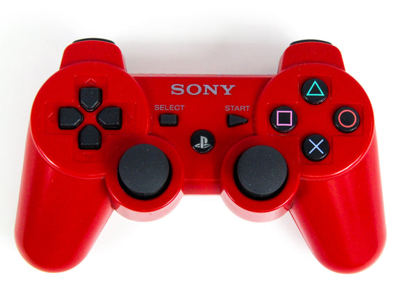 Deep Red Dualshock 3 Controller (Playstation 3 / PS3)