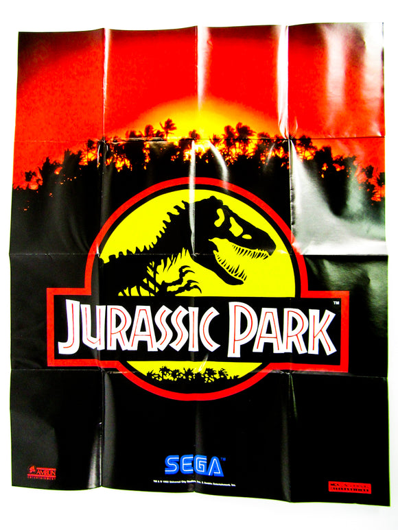 Jurassic Park [Poster] (Sega Genesis)