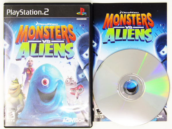 Monstres contre Aliens PlayStation 2 PAL - Prix - Photo - Présentation