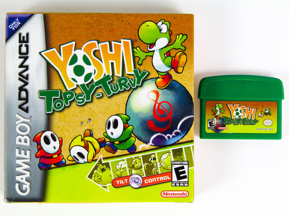Yoshi Topsy Turvy (Game Boy Advance / GBA)