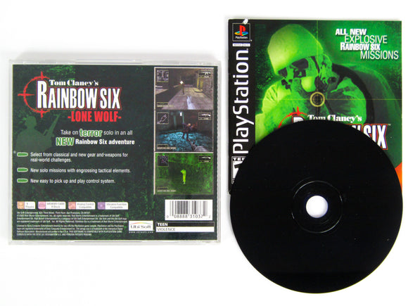 Rainbow Six Lone Wolf (Playstation / PS1)