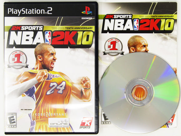 NBA 2K10 (Playstation 2 / PS2)