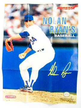 Nolan Ryan's Baseball [Poster] (Super Nintendo / SNES)