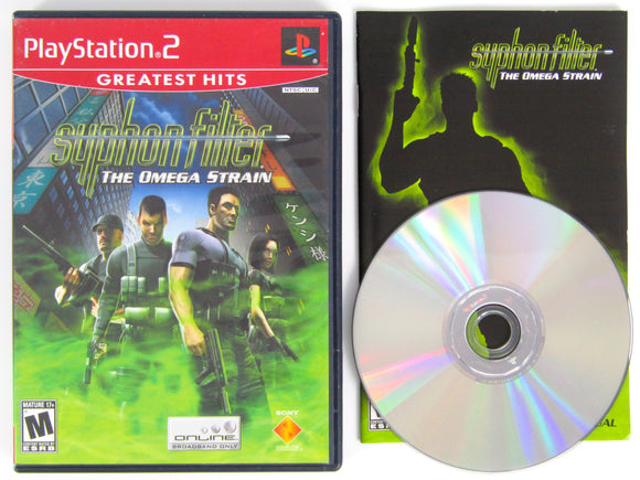 Syphon Filter Omega Strain [Greatest Hits] (Playstation 2 / PS2)