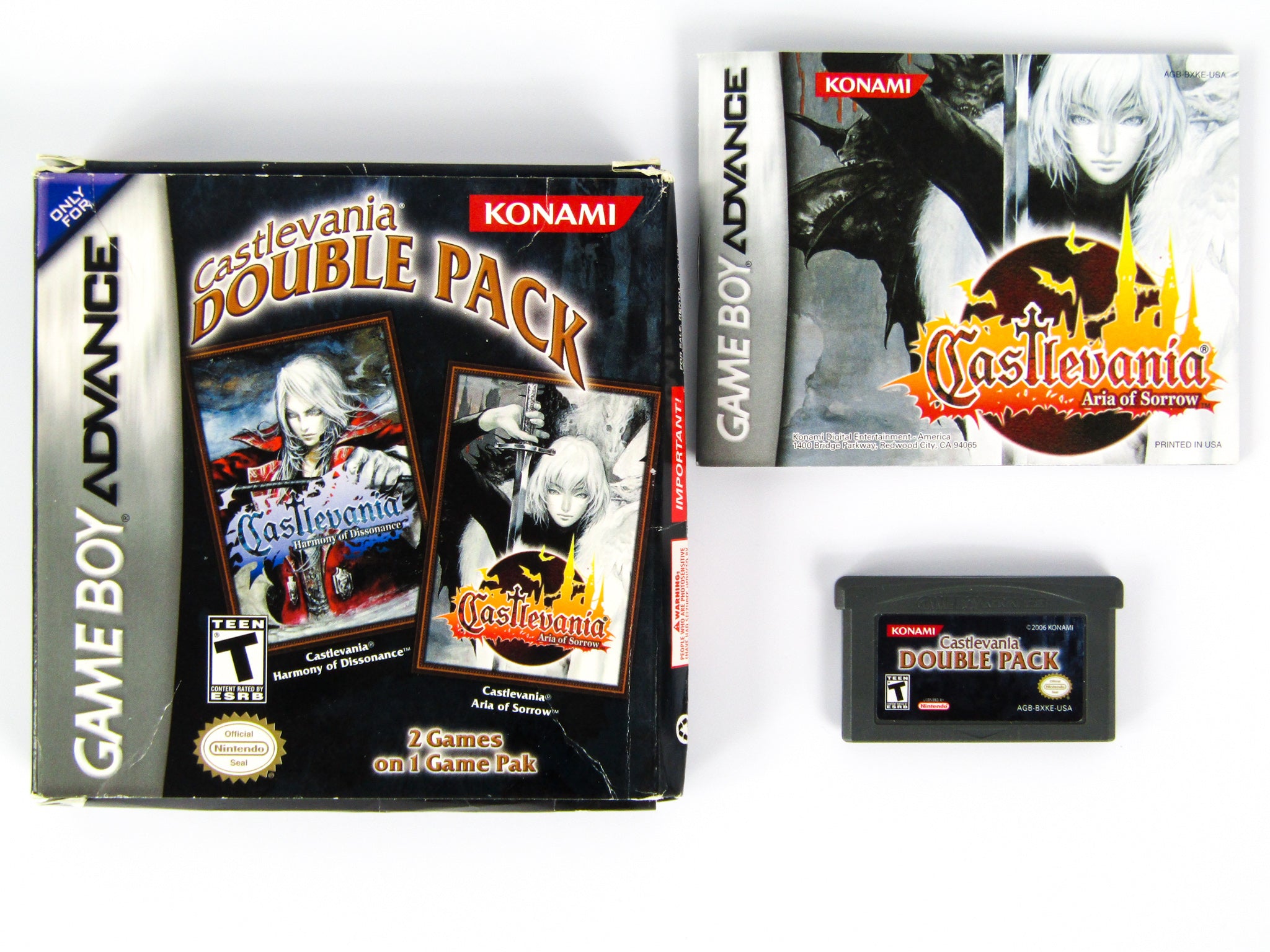 Castlevania Double Pack (Game Boy Advance / GBA) – RetroMTL